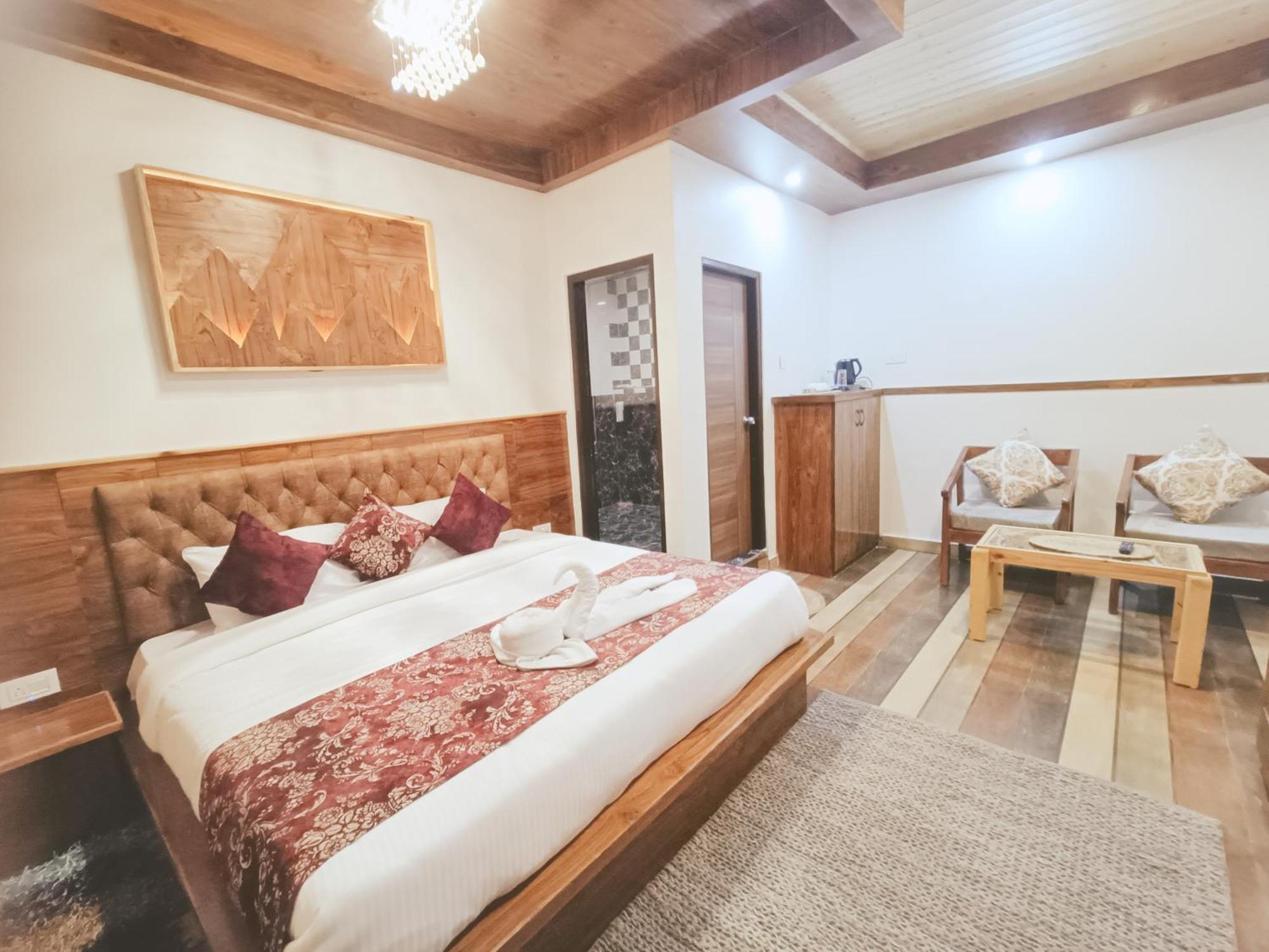 Trimounts-A Boutique Hotel & Wellnes Center In Tirthan Valley Banjar Bagian luar foto
